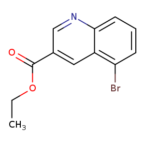 CCOC(=O)c1cnc2c(c1)c(Br)ccc2