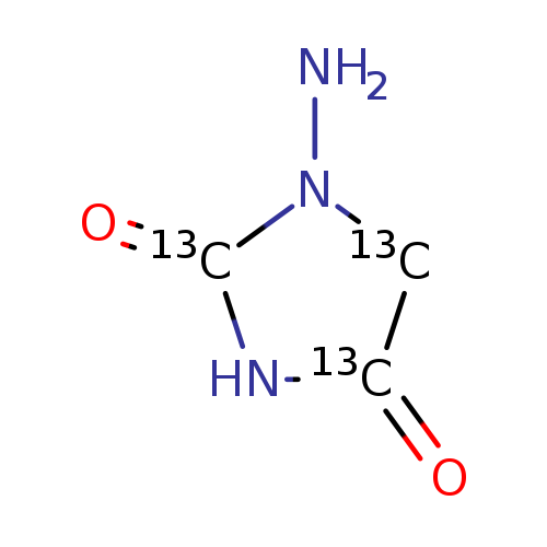 O=[13C]1[13CH2]N([13C](=O)N1)N