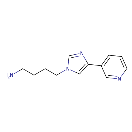 NCCCCn1cnc(c1)c1cccnc1