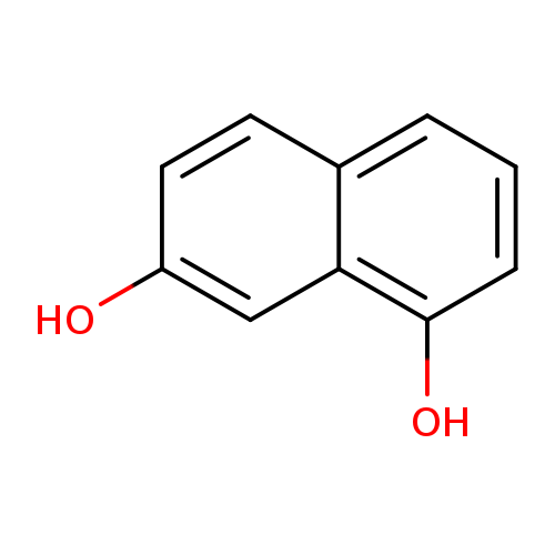 Oc1ccc2c(c1)c(O)ccc2