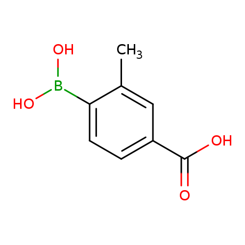 OC(=O)c1ccc(c(c1)C)B(O)O