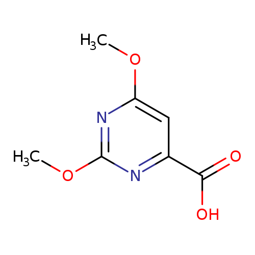 COc1nc(OC)nc(c1)C(=O)O