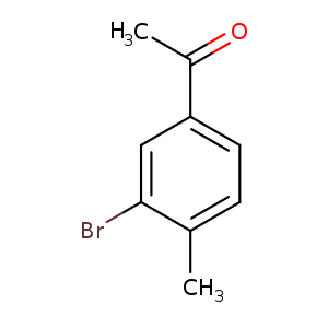 CC(=O)c1ccc(c(c1)Br)C