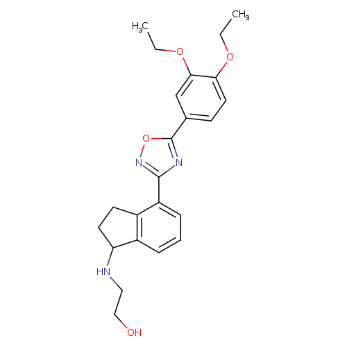 OCCNC1CCc2c1cccc2c1noc(n1)c1ccc(c(c1)OCC)OCC