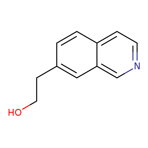 OCCc1ccc2c(c1)cncc2