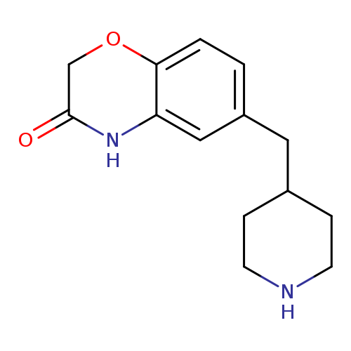 O=C1COc2c(N1)cc(cc2)CC1CCNCC1