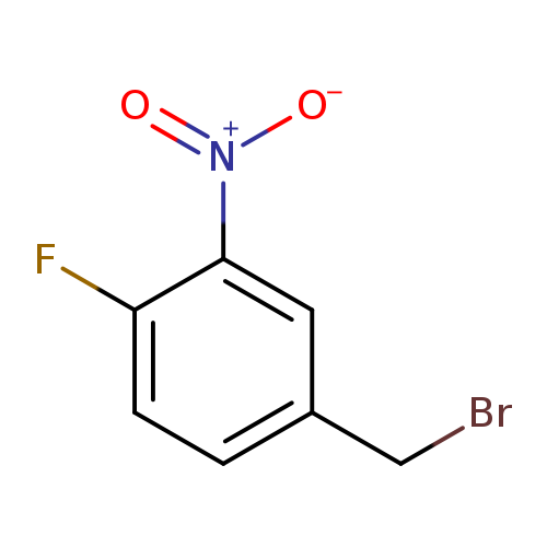 BrCc1ccc(c(c1)[N+](=O)[O-])F