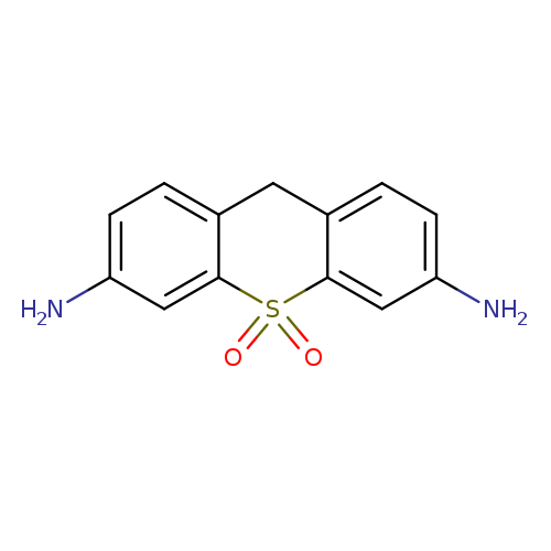 Nc1ccc2c(c1)S(=O)(=O)c1c(C2)ccc(c1)N