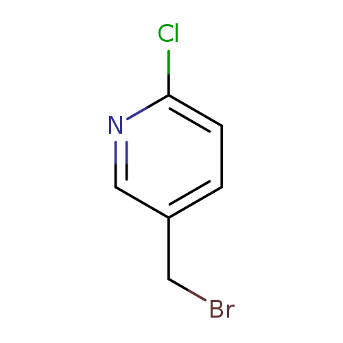 BrCc1ccc(nc1)Cl