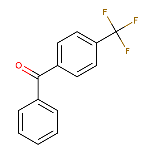 O=C(c1ccccc1)c1ccc(cc1)C(F)(F)F