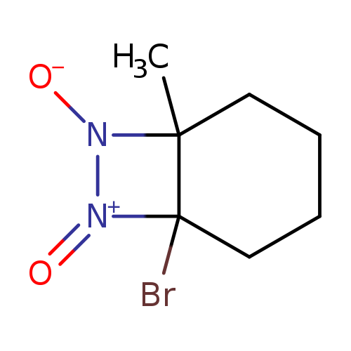 O=[N+]1N([O-])C2(C1(Br)CCCC2)C