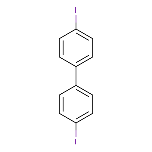 Ic1ccc(cc1)c1ccc(cc1)I