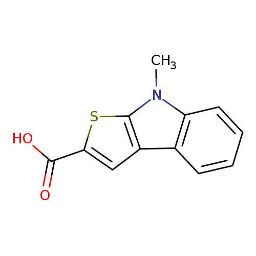 OC(=O)c1cc2c(s1)n(c1c2cccc1)C