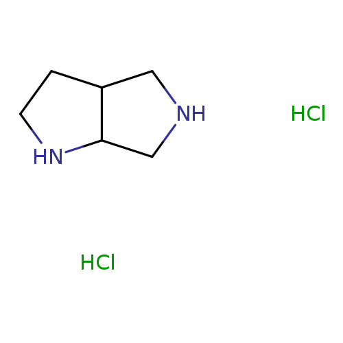 N1CC2C(C1)CCN2.Cl.Cl