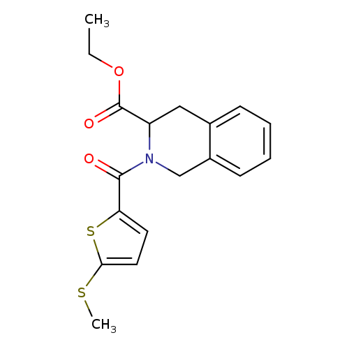 CCOC(=O)C1Cc2ccccc2CN1C(=O)c1ccc(s1)SC