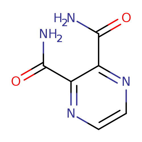 NC(=O)c1nccnc1C(=O)N
