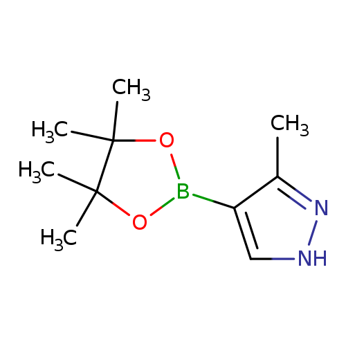 Cc1n[nH]cc1B1OC(C(O1)(C)C)(C)C