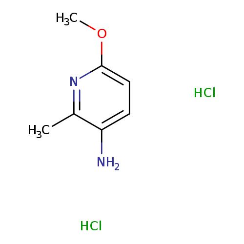 COc1ccc(c(n1)C)N.Cl.Cl