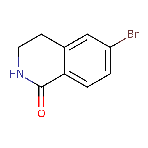 Brc1ccc2c(c1)CCNC2=O