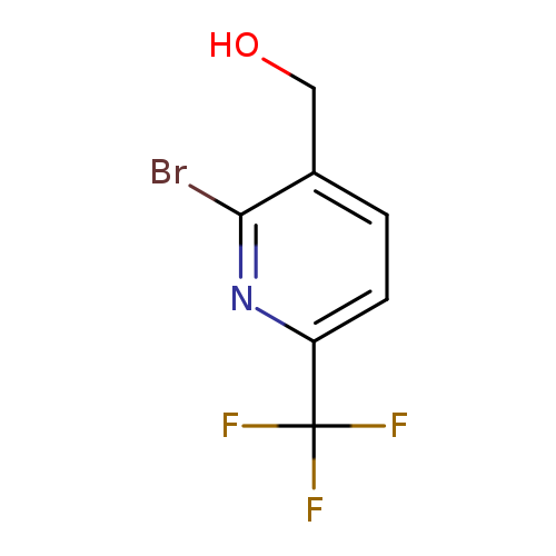 OCc1ccc(nc1Br)C(F)(F)F