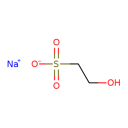 OCCS(=O)(=O)[O-].[Na+]