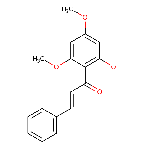 COc1cc(O)c(c(c1)OC)C(=O)/C=C/c1ccccc1