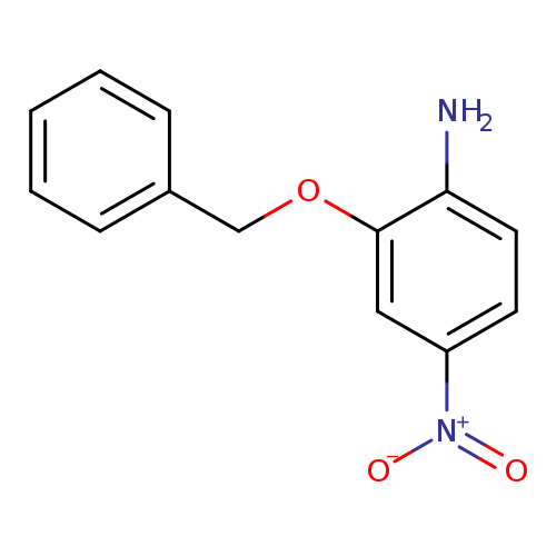 Nc1ccc(cc1OCc1ccccc1)[N+](=O)[O-]