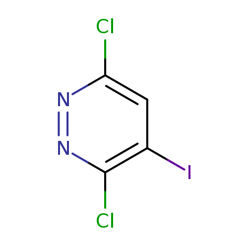 Clc1nnc(c(c1)I)Cl