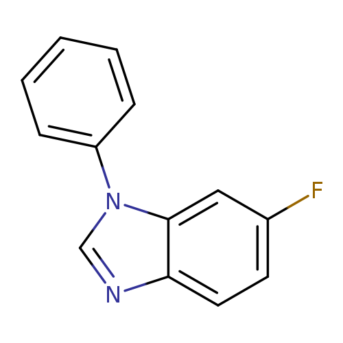 Fc1ccc2c(c1)n(cn2)c1ccccc1