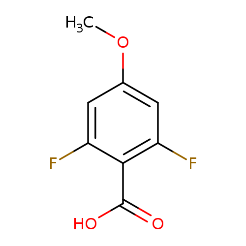 COc1cc(F)c(c(c1)F)C(=O)O