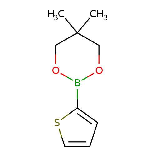 CC1(C)COB(OC1)c1cccs1