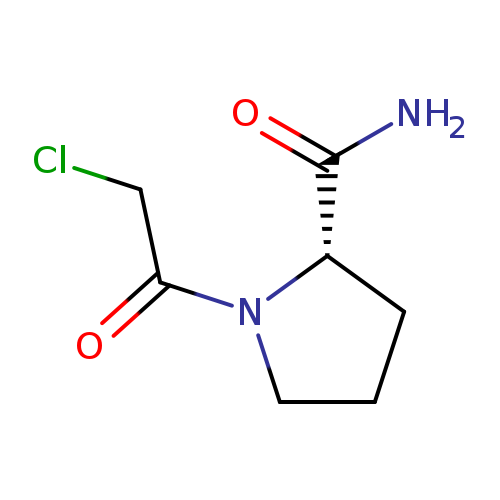 ClCC(=O)N1CCC[C@H]1C(=O)N