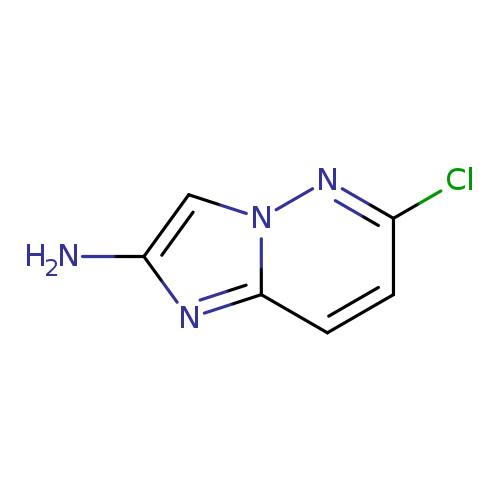 Clc1ccc2n(n1)cc(n2)N