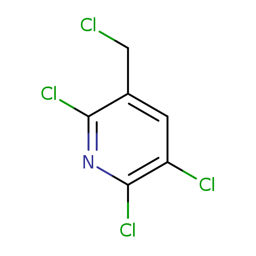 ClCc1cc(Cl)c(nc1Cl)Cl