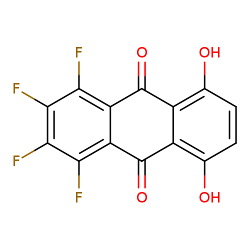 Oc1ccc(c2c1C(=O)c1c(C2=O)c(F)c(c(c1F)F)F)O