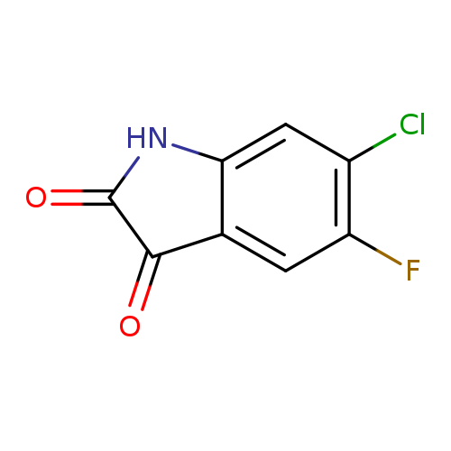 O=C1Nc2c(C1=O)cc(c(c2)Cl)F