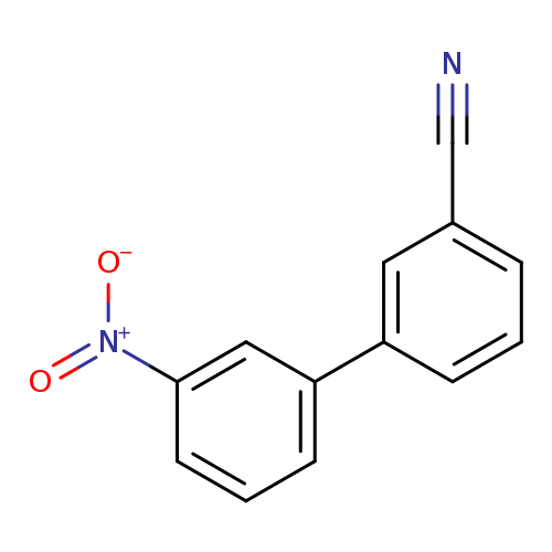 N#Cc1cccc(c1)c1cccc(c1)[N+](=O)[O-]