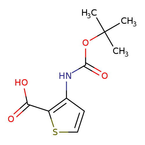 O=C(Nc1ccsc1C(=O)O)OC(C)(C)C