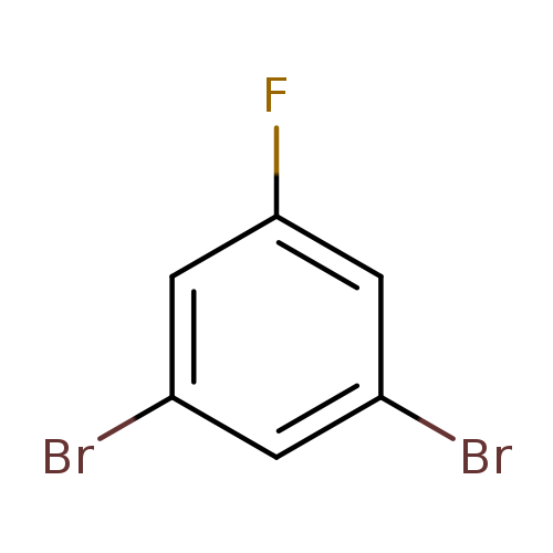 Fc1cc(Br)cc(c1)Br