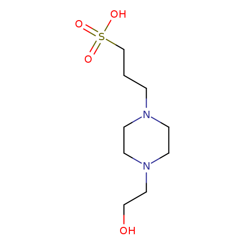 OCCN1CCN(CC1)CCCS(=O)(=O)O