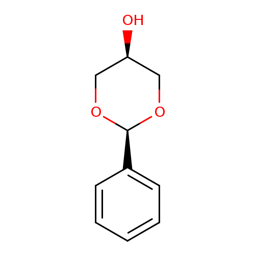 O[C@@H]1CO[C@@H](OC1)c1ccccc1