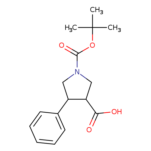 O=C(N1CC(C(C1)C(=O)O)c1ccccc1)OC(C)(C)C