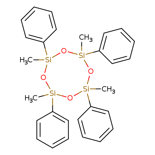 C[Si]1(O[Si](C)(O[Si](O[Si](O1)(C)c1ccccc1)(C)c1ccccc1)c1ccccc1)c1ccccc1