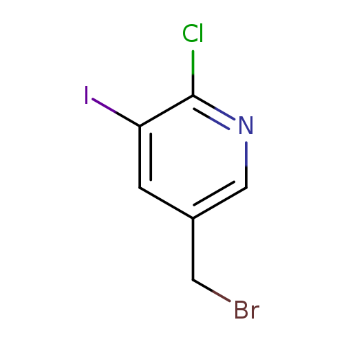BrCc1cnc(c(c1)I)Cl