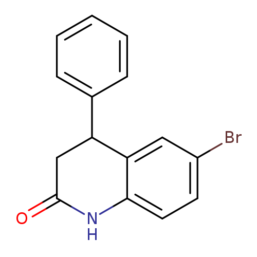 O=C1Nc2ccc(cc2C(C1)c1ccccc1)Br