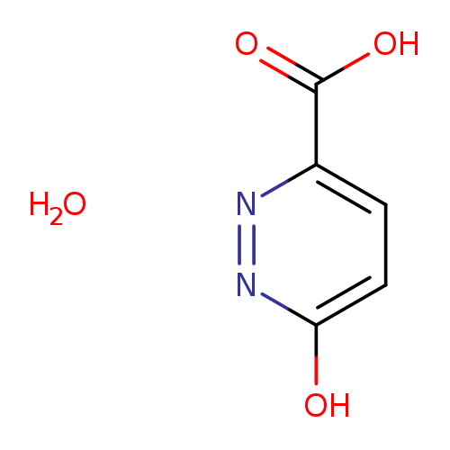 Oc1ccc(nn1)C(=O)O.O