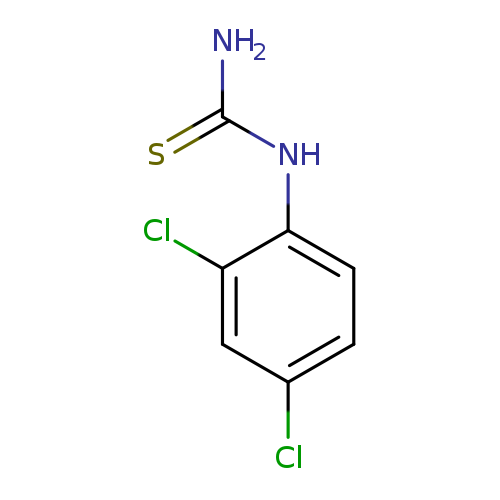 NC(=S)Nc1ccc(cc1Cl)Cl