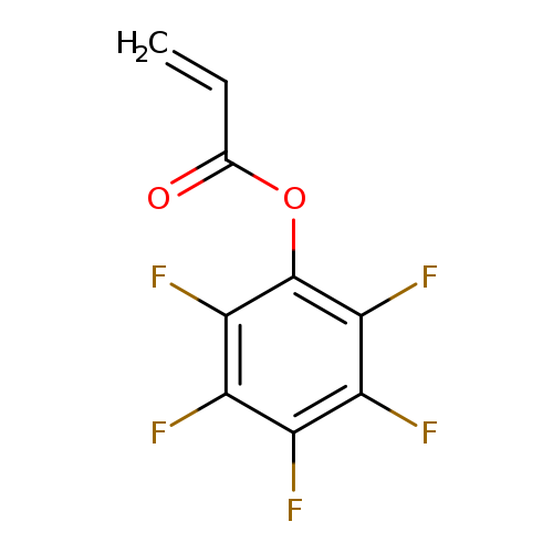 C=CC(=O)Oc1c(F)c(F)c(c(c1F)F)F