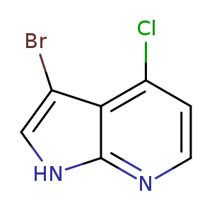 Clc1ccnc2c1c(Br)c[nH]2