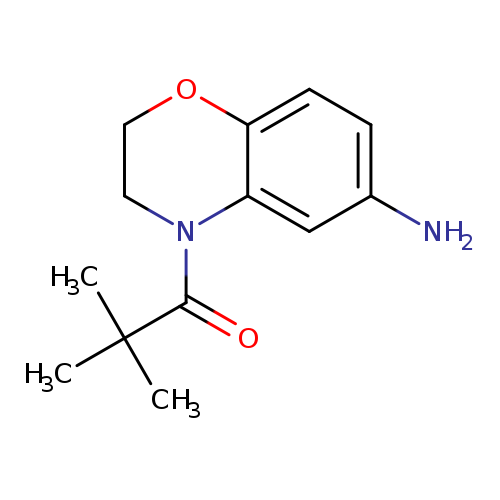 O=C(C(C)(C)C)N1CCOc2c1cc(N)cc2